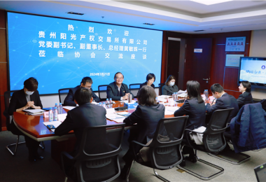 貴州陽光產(chǎn)權(quán)交易所赴中國企業(yè)國有產(chǎn)權(quán)交易機構(gòu)協(xié)會座談交流