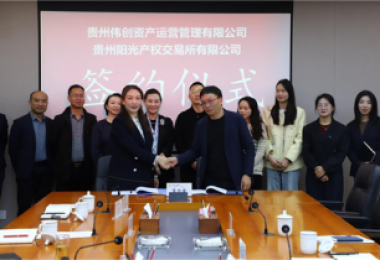 貴州偉創(chuàng)資產(chǎn)運(yùn)營(yíng)管理有限公司到貴州陽(yáng)光產(chǎn)權(quán)交易所開(kāi)展交流座談并簽訂合作協(xié)議